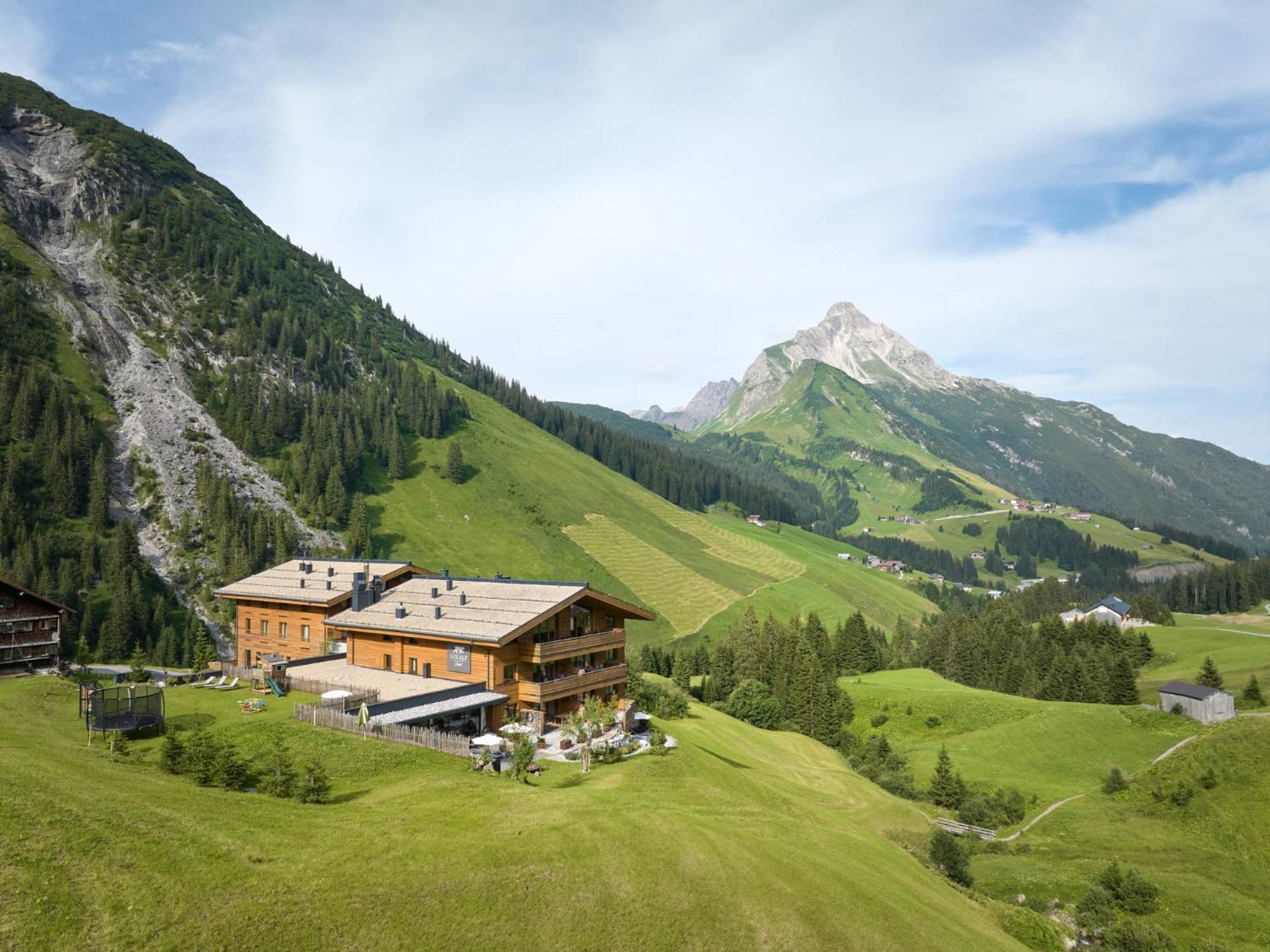 Lux Alp Chalet Am Arlberg ワース エクステリア 写真